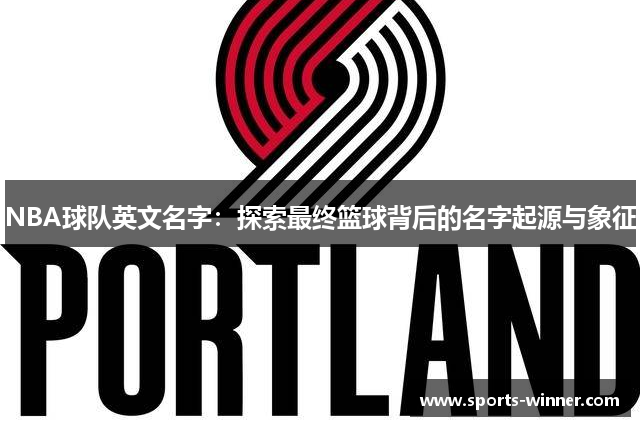 NBA球队英文名字：探索最终篮球背后的名字起源与象征